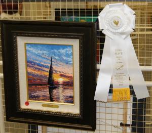 Artist Chrys Wilson Wins Third Place In Show
